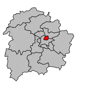 Cantonul Poitiers-2 în cadrul arondismentului