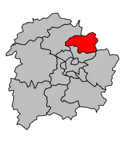 Cantonul Saint-Georges-lès-Baillargeaux în cadrul arondismentului