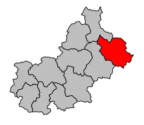 Cantonul La Trimouille în cadrul arondismentului