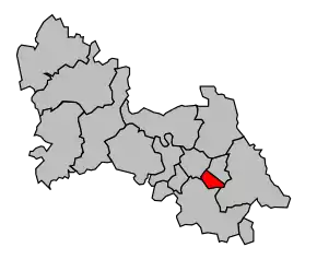 Cantonul Châtellerault-Sud în cadrul arondismentului