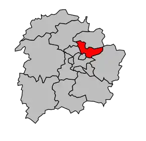 Cantonul Poitiers-7 în cadrul arondismentului