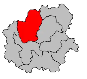 Cantonul Le Dorat în cadrul arondismentului