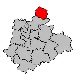 Cantonul Laurière în cadrul arondismentului