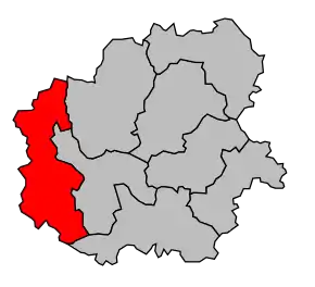 Cantonul Mézières-sur-Issoire în cadrul arondismentului