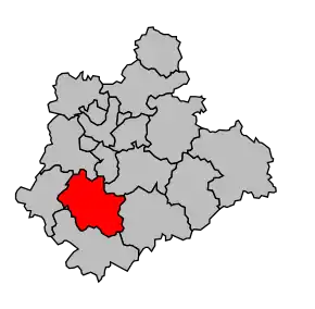 Cantonul Nexon în cadrul arondismentului