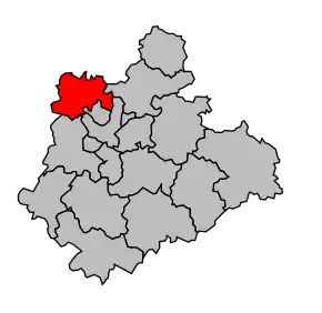 Cantonul Nieul în cadrul arondismentului