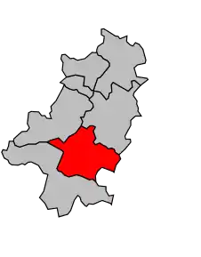 Cantonul Oradour-sur-Vayres în cadrul arondismentului