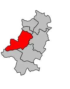 Cantonul Rochechouart în cadrul arondismentului