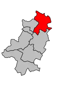 Cantonul Saint-Junien-Est în cadrul arondismentului