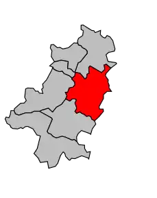 Cantonul Saint-Laurent-sur-Gorre în cadrul arondismentului