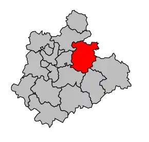 Cantonul Saint-Léonard-de-Noblat în cadrul arondismentului