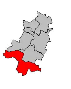 Cantonul Saint-Mathieu în cadrul arondismentului