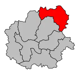 Cantonul Saint-Sulpice-les-Feuilles în cadrul arondismentului