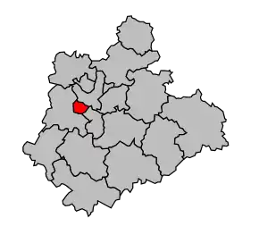 Cantonul Limoges-Isle în cadrul arondismentului