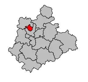 Cantonul Limoges-Couzeix în cadrul arondismentului