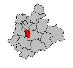 Cantonul Limoges-Condat în cadrul arondismentului