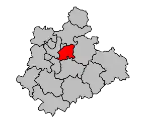 Cantonul Limoges-Panazol în cadrul arondismentului