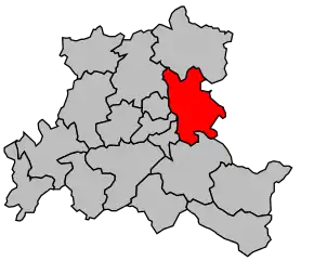 Cantonul Bruyères în cadrul arondismentului