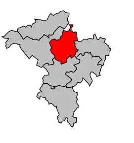 Cantonul Châtenois în cadrul arondismentului