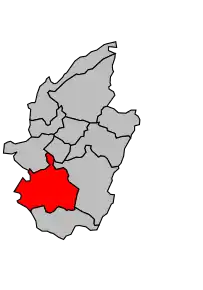 Cantonul Corcieux în cadrul arondismentului