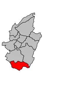 Cantonul Gérardmer în cadrul arondismentului