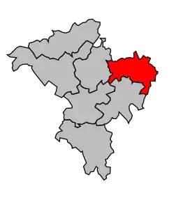 Cantonul Mirecourt în cadrul arondismentului