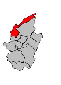 Cantonul Raon-l'Étape în cadrul arondismentului