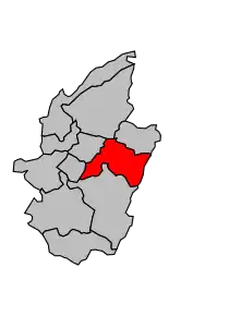 Cantonul Saint-Dié-des-Vosges-Est în cadrul arondismentului