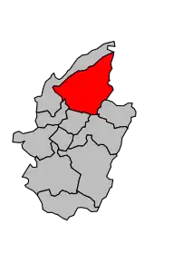 Cantonul Senones în cadrul arondismentului