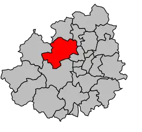 Cantonul Aillant-sur-Tholon în cadrul arondismentului