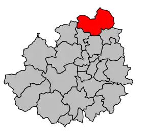 Cantonul Brienon-sur-Armançon în cadrul arondismentului