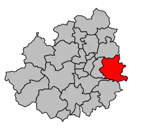 Cantonul Chablis în cadrul arondismentului