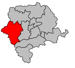 Cantonul Chéroy în cadrul arondismentului