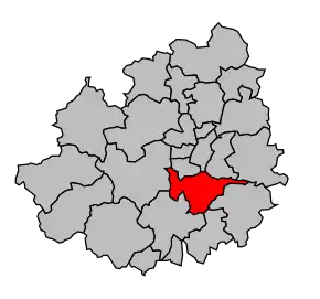 Cantonul Coulanges-la-Vineuse în cadrul arondismentului