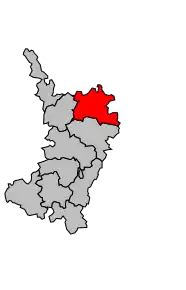 Cantonul Cruzy-le-Châtel în cadrul arondismentului