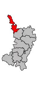 Cantonul Flogny-la-Chapelle în cadrul arondismentului