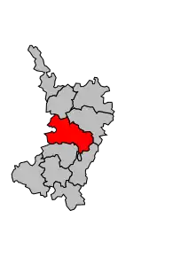 Cantonul Noyers în cadrul arondismentului