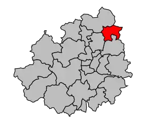 Cantonul Saint-Florentin în cadrul arondismentului