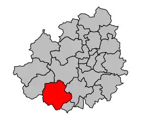 Cantonul Saint-Sauveur-en-Puisaye în cadrul arondismentului