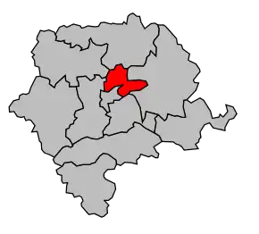 Cantonul Sens-Nord-Est în cadrul arondismentului