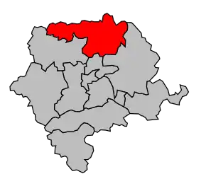 Cantonul Sergines în cadrul arondismentului