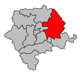 Cantonul Villeneuve-l'Archevêque în cadrul arondismentului