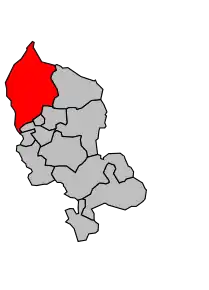 Cantonul Giromagny în cadrul arondismentului