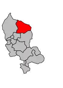 Cantonul Rougemont-le-Château în cadrul arondismentului