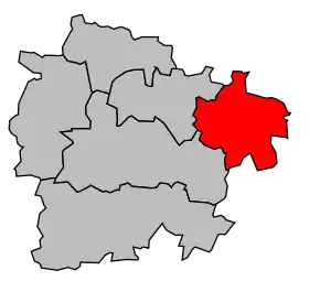 Cantonul La Ferté-Alais în cadrul arondismentului