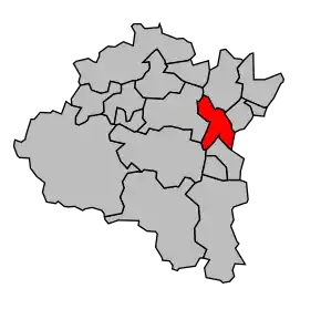 Cantonul Longjumeau în cadrul arondismentului
