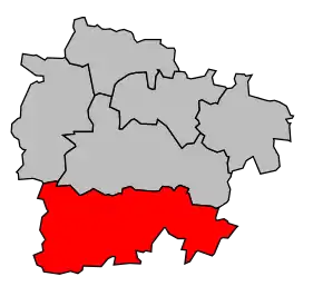 Cantonul Méréville în cadrul arondismentului