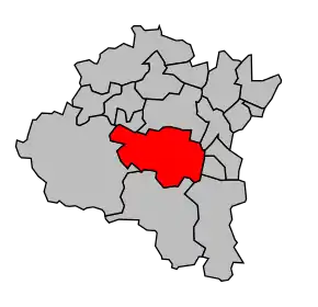 Cantonul Montlhéry în cadrul arondismentului