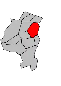 Cantonul Bagneux în cadrul arondismentului