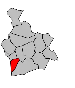 Cantonul Bagnolet în cadrul arondismentului